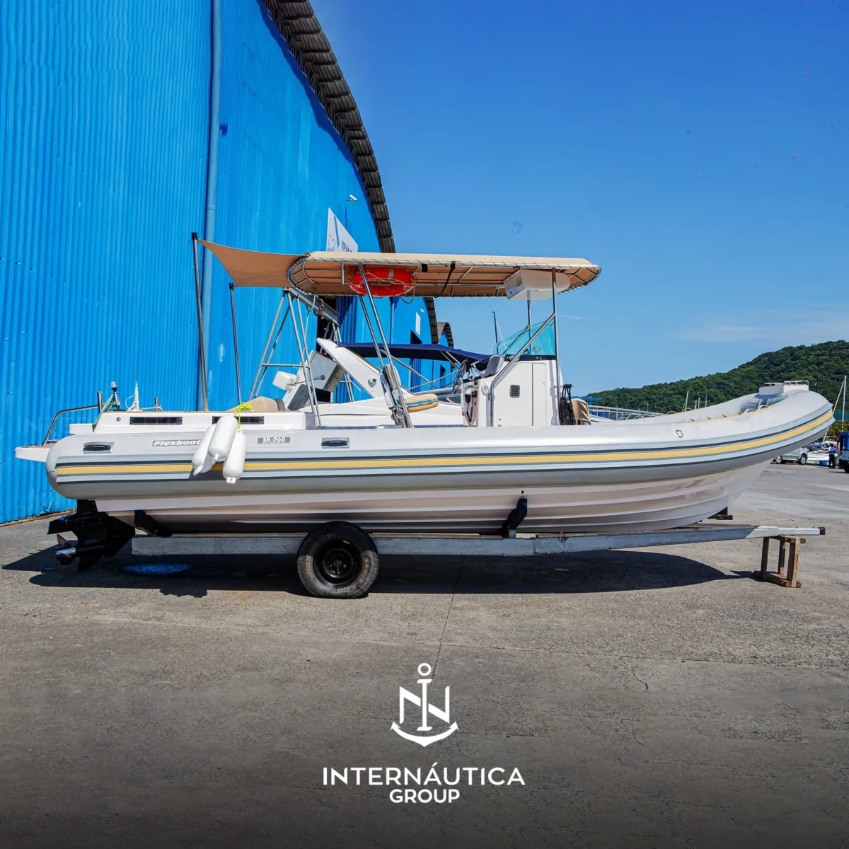 Flexboat SR760 2008 à venda — Internáutica Yachts
